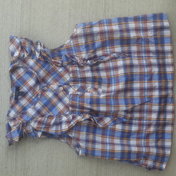 J. Crew Tops - J. Crew Ruffled Top